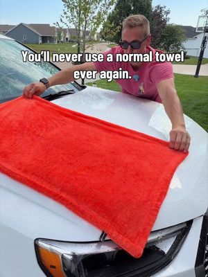 Blackline Twisted loop car drying towel