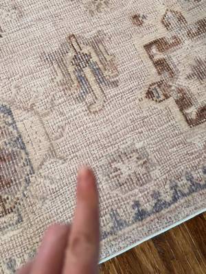 Patterned area rug