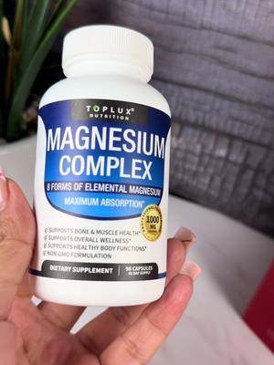Toplux Nutrition Magnesium Complex supplement