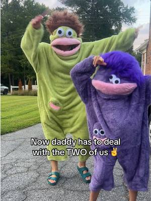 Plush frog monster hooded onesie costume
