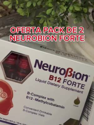 NeuroBion NeuroBion B12 Forte liquid B-complex supplement in drinkable vials