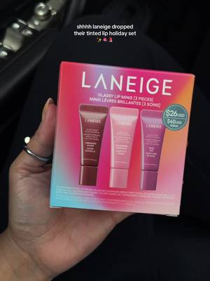 LANEIGE LANEIGE Glaze Craze Tinted Lip Serum mini trio