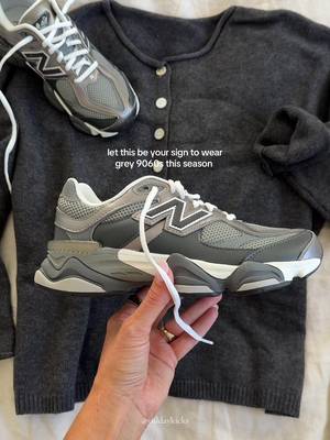 New Balance Grey New Balance 9060 chunky sneakers