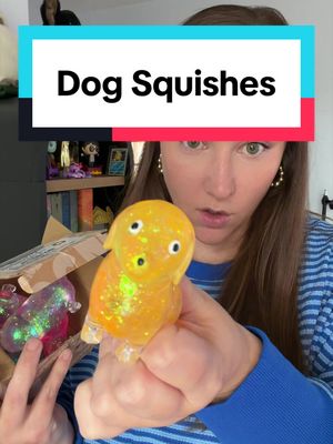JOYIN Glittery dachshund-shaped squishy fidget toys