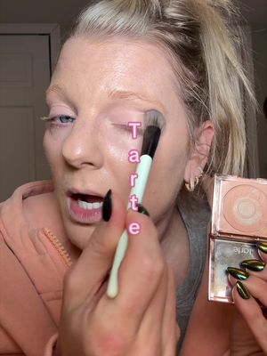 Tarte Tarte under-eye CC color corrector cream in a compact