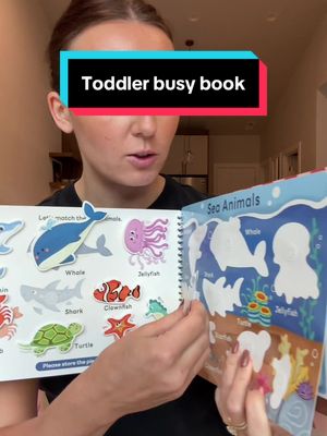 JoyCat Preschool Busy Book for Toddlers 3-5, Learning Activities, Educational Sensory Toys, Autism Learning Material, Back to School, Birthdays Presents for Boys Girls