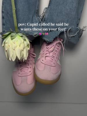 pink adidas samba sneakers