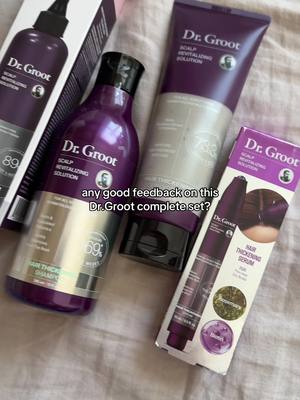 Dr Groot Scalp Revitalizing Solution Hair Care Set