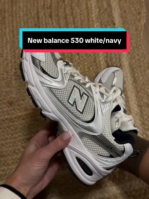New Balance 530 Womens White/Natural Indigo Sneakers-UK 8 / EU 41.5