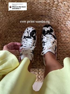 Adidas Samba OG Cow Print Sneakers