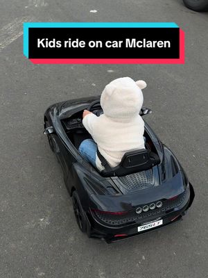 MUKIDY Kids Ride-on Car Licensed McLaren765LT for 3-6Years Old, Electric car 12V Battery Powered Electric Vehicle, w/Parent Remote, Music Player, LED Lights, Smooth Start, 3 Speeds, (Black)