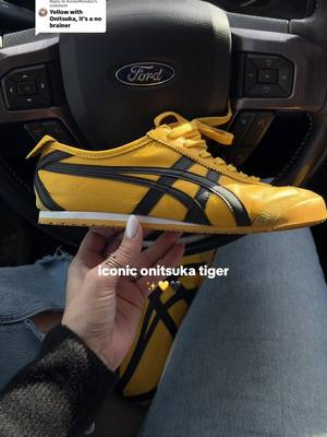 Onitsuka Tiger Mexico 66 YellowBlack Sneakers