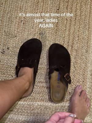 Birkenstock Boston Suede Clogs