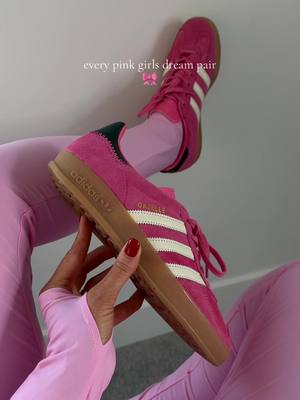 Adidas Gazelle pink sneakers