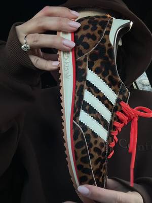 Adidas SL 72 Leopard Print Sneakers