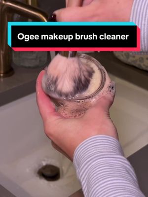 Ogee Brush Wash Bar - Gentle Makeup Brush Washing Bar with Organic Ingredients, Safe for Bristles, Made in USA