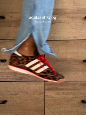 Adidas Adidas SL 72 OG Leopard Print Sneakers