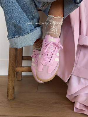 Adidas Pink Adidas Samba OG sneakers