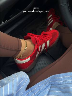 Adidas Red Adidas Handball Spezial sneakers