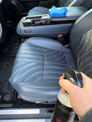 Blackline Luxury Scented Leather Interior Car Cleaner Reset Deep Cleans & Deodorizes All Surfaces, pH-Neutral High-Foam Formula, Long-Lasting Premium Fragrance and Deodorization for Car