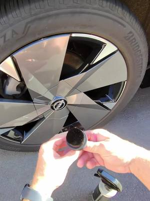 VIKING Tire Shine Applicator Brush, Automotive Tire Dressing Applicator Brush, Storage Stand Included for Detailing and Car Wash Kit, Black, 2.3 Inch Diameter