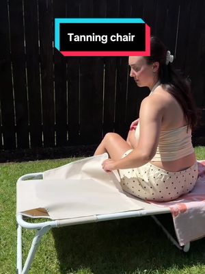 Tanning lounge chair with face hole