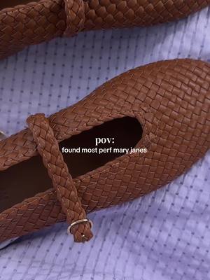 Cushionaire Woven Mary Jane flats