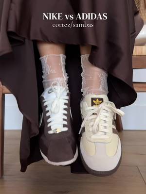 Nike, Adidas Nike Cortez and Adidas Samba sneakers