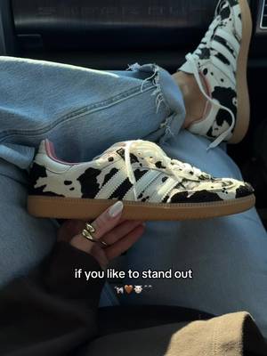 Adidas Adidas Samba cow print sneakers