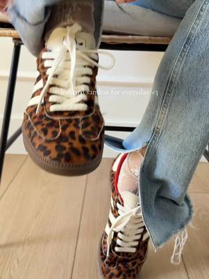 Adidas Adidas Samba Leopard Print Sneakers