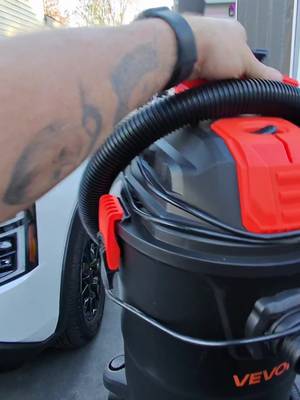 VEVOR Shop Vac, 8 Gallon Wet Dry Shop Vacuum, 4.5 Peak HP Portable with One-Button Self-Cleaning, Dual-Filter, 900W Input Power, 1.25in x 7ft Hose, 9.8ft Cord for Jobsite, Workshop, Garage, Home