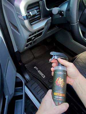 Blackline Luxury Scented Leather Interior Car Cleaner Reset Deep Cleans & Deodorizes All Surfaces, pH-Neutral High-Foam Formula, Long-Lasting Premium Fragrance and Deodorization for Car