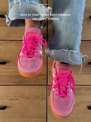 Adidas Pink Adidas Handball Spezial sneakers