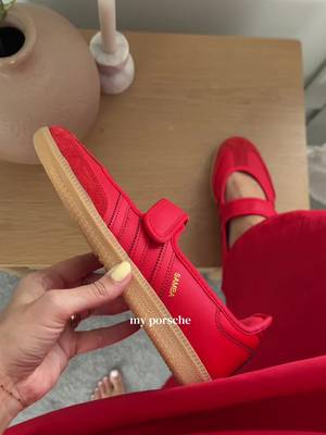 Adidas Red Adidas Samba Jane shoes