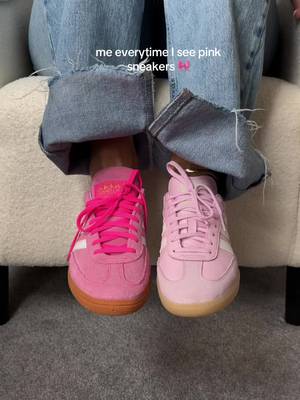 Adidas Pink Adidas Samba and Spezial sneakers