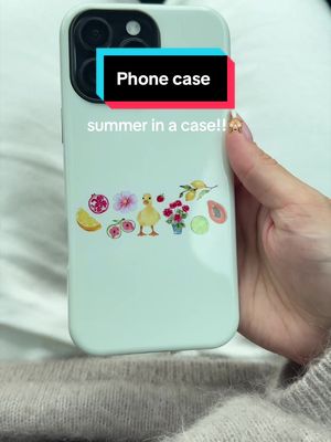 Summer-themed decorative iPhone case