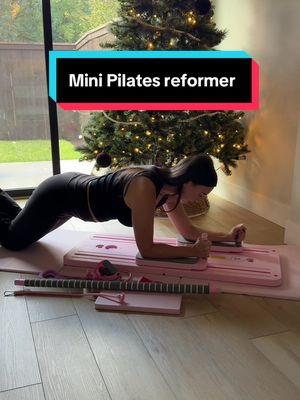 Pilates Board Set - Pilates Reformer, Multi-Foldable Pilates Reformer Set, Portable Pilates Reformer, Trainer Machine for Home Workout with Timer, Ab, Core, Fitness, Exercise (Purple)