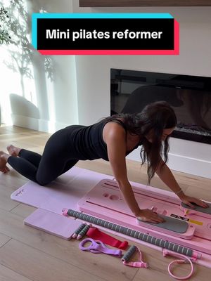 JANUA Pilates Board - Pilates Reformer Set, Multi-Purpose Foldable Pilates Reformer Board for Home, 5 in 1 Pilates Sliding Board