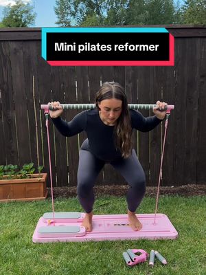 JANUA Pilates Board Reformer Set, 5 in 1 Multi-Purpose Foldable Pilates Sliding Board for Home, Pink