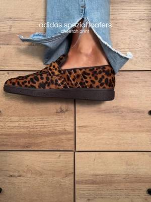 Adidas Adidas Spezial Cheetah Print Loafers