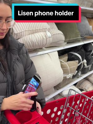 Maxby Shopping Cart Phone Holder | MagSafe Compatible Magnetic Mount for Grocery & Supermarket Carts | Flexible Handlebar Clamp | Hands Free Cart Phone Mount for Lists, Coupons & Delivery Apps