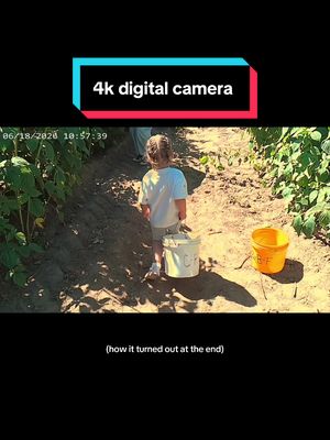 Digital camera for nostalgic videos