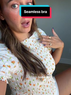 Seamless bra