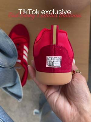 Adidas Bad Bunny x Adidas Ballerina red sneakers