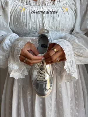 Onitsuka Tiger Chrome silver sneakers
