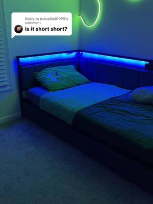 Hasuit Corner Bed Frame with Storage Drawers, Full Daybed with Line Fabric Upholstered Fence, Kids Bed Unit with LED Light and Charging Station, Modern Bed Frame Full Size, Gray