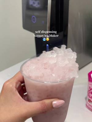 Nugget Countertop Ice Maker, 33 lbs/Day Chewable Pellet Ice Machine with Self-Cleaning, Auto Lighting & Measured Dispensing, Portable Pebble Ice Maker for Home, Kitchen, Office, Black