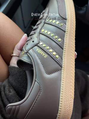 Adidas Brown Adidas Samba sneakers with gold studs