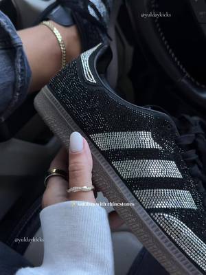 Adidas Rhinestone embellished Adidas Samba sneakers