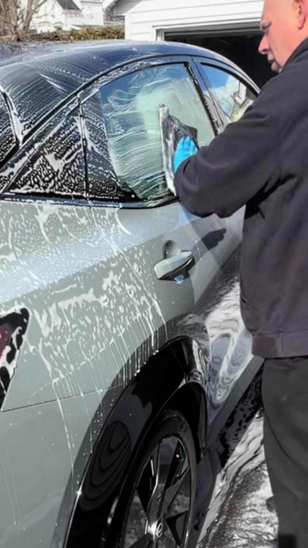 Blackline Clay Towel - Auto Detailing Clay Towel - Decontaminate Paint and Glass for Smoth Washing - 12" x 12"